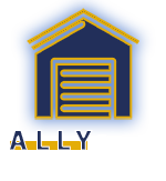 Ally Garage Doors Austin TX Logo